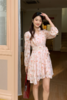 amadella 甜美浪漫玫瑰花碎花收腰连衣裙 22279 商品缩略图1
