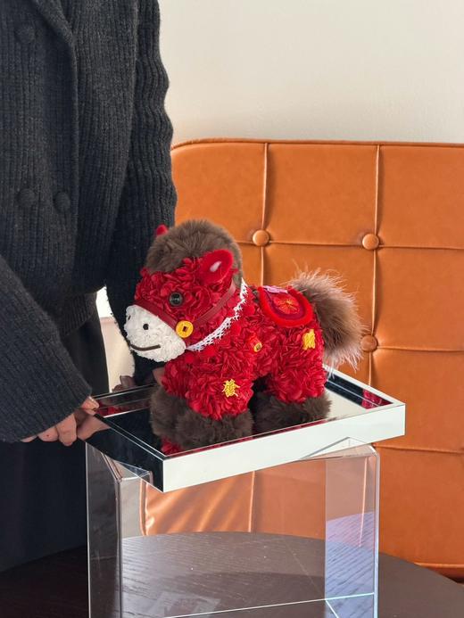 情人节生日春节高端定制永生花福气小马 商品图4