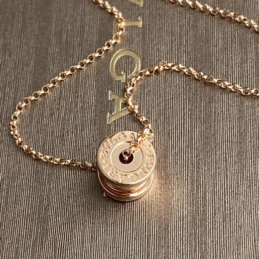 独家对版CNC数控精雕 精工高定 宝格丽BVLGARI弹簧小蛮腰项链 实物超级有质感 万年经典 百搭不挑人~ 商品图6