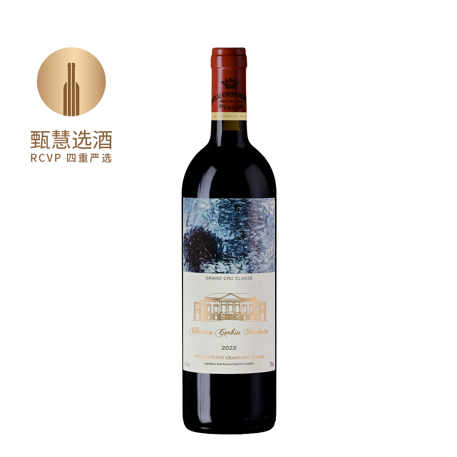 高班米雪城堡列级庄干红葡萄酒 2022 Chateau  Corbin michotte
