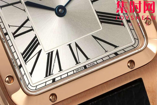 AF卡地亚山度士杜蒙系列 桑托斯大号 中性腕表 成熟魅力之典范 表盘尺寸43.5X31.4mm 小手腕男生福音 商品图4