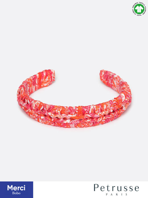 Petrusse 贝图丝 EVE SERRE-TETE TRESSE 秘林幽梦系列 真丝发箍 商品图0