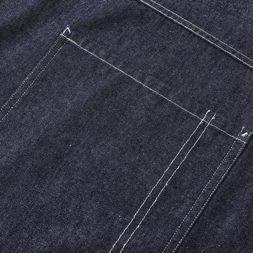 GXG男装26春季时尚翻领复古简约牛仔外套通勤男式长袖休闲衬衫K&C 商品图7