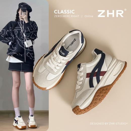 ZHR【增高神器】厚底增高7cm轻便阿甘鞋春秋新款透气舒适老爹鞋女 商品图3