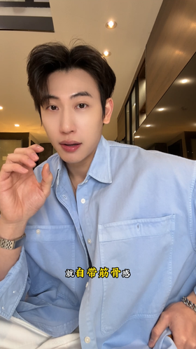 2183SDSA男士秋冬新款痞帅男装潮牌时尚纯色口袋拼接长袖衬衫百搭宽松