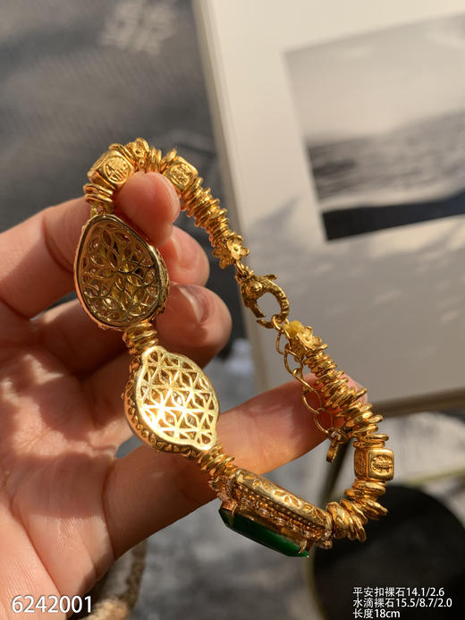 6242001，平安扣手链。具体价格微信咨询 商品图5