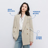 【宋轶同款】三彩2026春季新款休闲西装外套双排扣正肩小西服中长宽松气质Z 商品缩略图2
