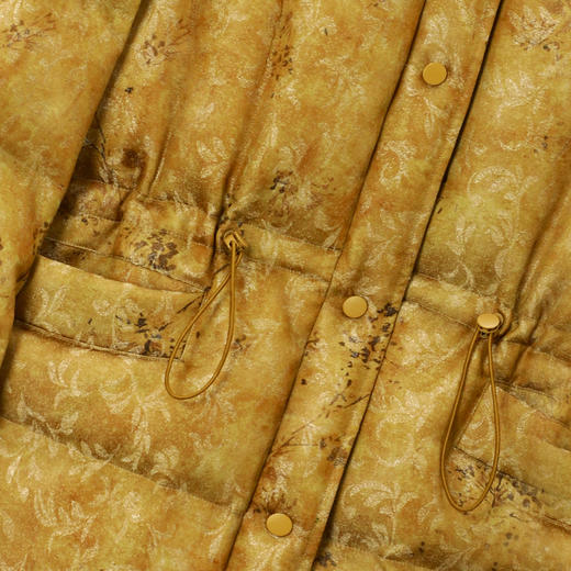 NANSONGSILK/NS新中式双面穿带标带溯源码匈牙利霍尔多巴吉95白鹅绒M1D547146S南宋 商品图5