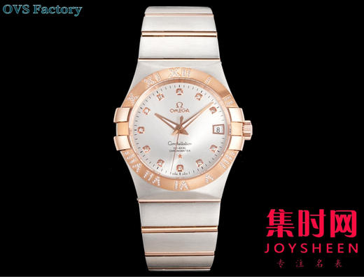 经典传承，卓越新生——欧米茄OVS星座情侣系列 罗马圈钻刻款 男士腕表 表径38mm 商品图0