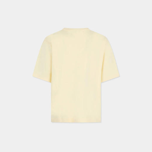 DSQUARED2 男士复古风格图案印花棉质圆领短袖宽松T恤 淡黄色 S74GD1547 D20106 171 商品图1
