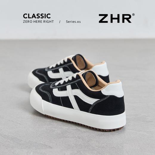 ZHR复古帆布鞋女2026春季新款百搭ins学生休闲鞋透气内增高运动鞋 商品图5