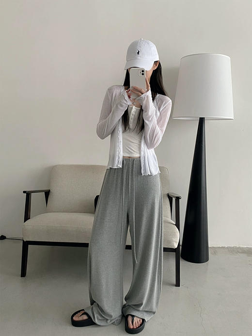 蕾丝拼接花边软糯开衫-纪念日百货门店同款169264976 商品图2