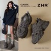 ZHR则则厚底老爹鞋女2025秋冬新款灰色增高运动鞋透气网面休闲鞋 商品缩略图1