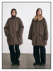 shyshystill/shy202509004/可拆卸挡风毛领中长款双色羽绒服 商品缩略图0