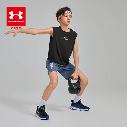 【特惠福利】UnderArmour安德玛男女童速干背心252116112 商品图3