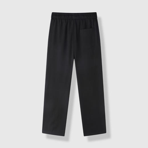 GXG男装26夏季时尚弹力松紧腰系绳亲肤透气直筒裤男式休闲长裤K&C 商品图5