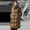 新中式长款羽绒服|匈牙利90%白鹅绒，充绒量250g+，零下15℃都能穿 商品缩略图7