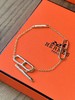 独家对版CNC数控精雕 精工高定 HERMES 爱马仕猪鼻手链带钻款 简约不失精致！大气不失优雅 款式好看又低调 上班佩戴不会觉得扎眼 商品缩略图3