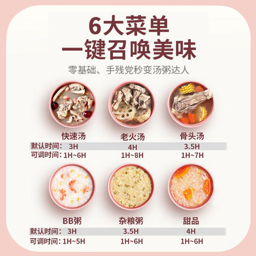 天际（TONZE） 煲汤电炖锅电炖盅煮粥小炖锅BB煲炖盅宝宝婴儿辅食慢炖煲 1.5L 白瓷直炖DGD15-15DD 商品图5