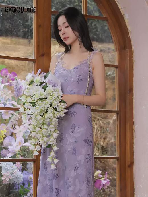 【门店同款】ENJOY春季“柔光芳序”绮丽繁花连衣裙 169099675 商品图1