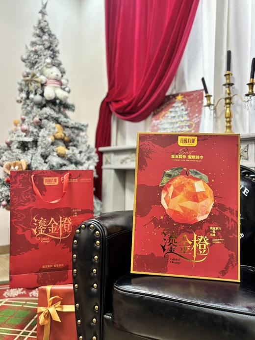 橙园几里赣南脐橙礼盒鎏金橙 商品图3