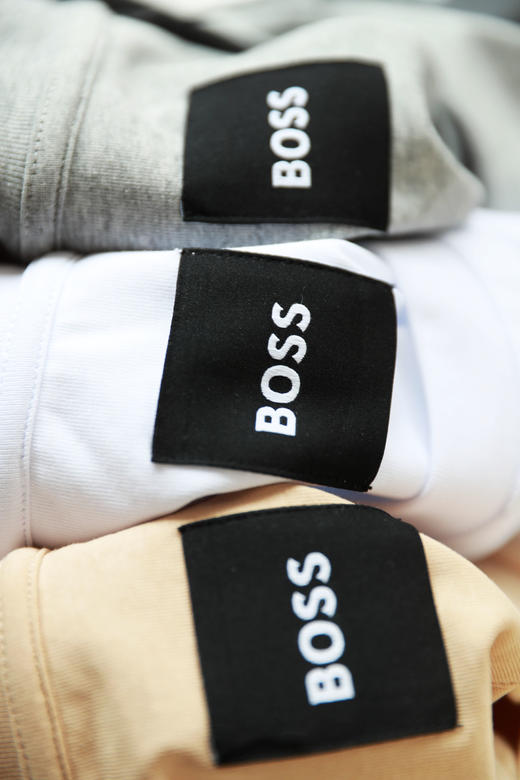 浮雕工艺tee，刚出口西德。基础款正肩宽松圆领半袖儿t恤E012960 商品图1