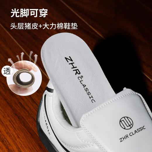 ZHR则则猪皮垫内增高阿甘鞋2026春情侣款百搭德训鞋轻便休闲鞋女 商品图4