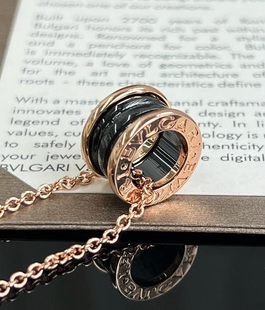 独家对版CNC数控精雕 精工高定 宝格丽BVLGARI B.zero系列陶瓷项链 每个女生都绕不开的一款，万年经典百搭 随意入不出错~ 商品图8