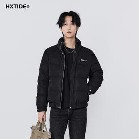 【新品上新】HX 冬季短款立领皮羽绒服小版型S100544216101