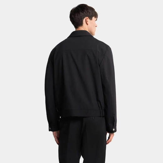 DSQUARED2 男士格纹图案牛仔外套 黑色 S74AM1681 S40320 900 商品图3