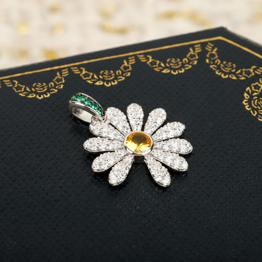 彩宝系列-雏菊满钻项链（XTY） 商品图8