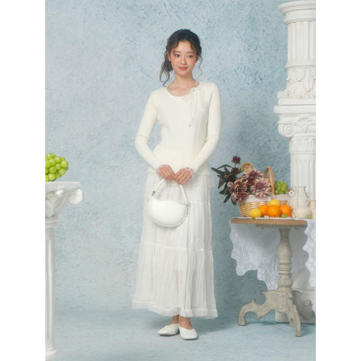 韩系网纱拼接别致上衣-纪念日百货门店同款169293911 商品图3