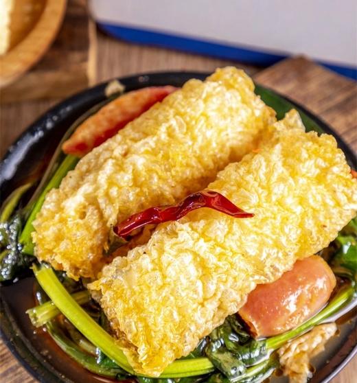 火锅粉面的完美搭档 云南黄金豆皮卷 也叫响铃卷 精选原料 根根精品 脆爽嫩滑 豆香浓郁 |百里食 0129 商品图8