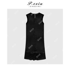 04-3潘依绣丁丁宠粉极简高级感叠穿两件套连衣裙  W-62922