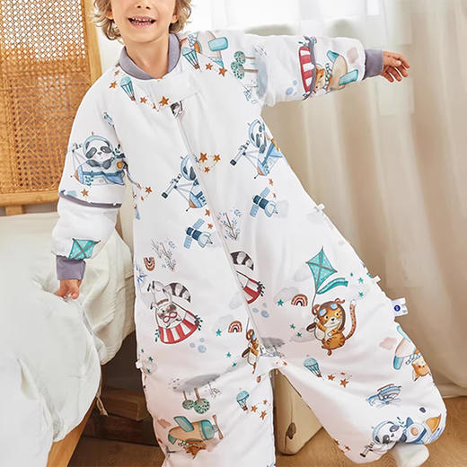 裁缝学苑TQ194婴儿睡袋纸样儿童加厚儿童分腿二合一防踢被童装样板 商品图2