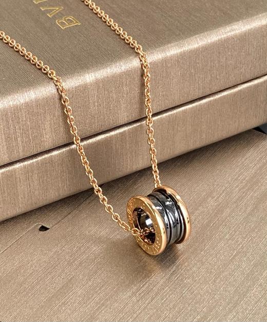 独家对版CNC数控精雕 精工高定 宝格丽BVLGARI B.zero系列陶瓷项链 每个女生都绕不开的一款，万年经典百搭 随意入不出错~ 商品图3