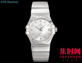 经典传承，卓越新生——欧米茄OVS星座情侣系列 罗马圈钻刻款 男士腕表 表径38mm
