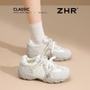 ZHR真皮舒适德训鞋厚底增高运动休闲鞋2026春秋新款百搭阿甘鞋女 商品缩略图6