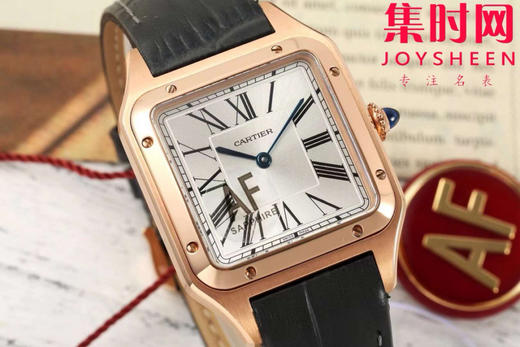 AF卡地亚山度士杜蒙系列 桑托斯大号 中性腕表 成熟魅力之典范 表盘尺寸43.5X31.4mm 小手腕男生福音 商品图2