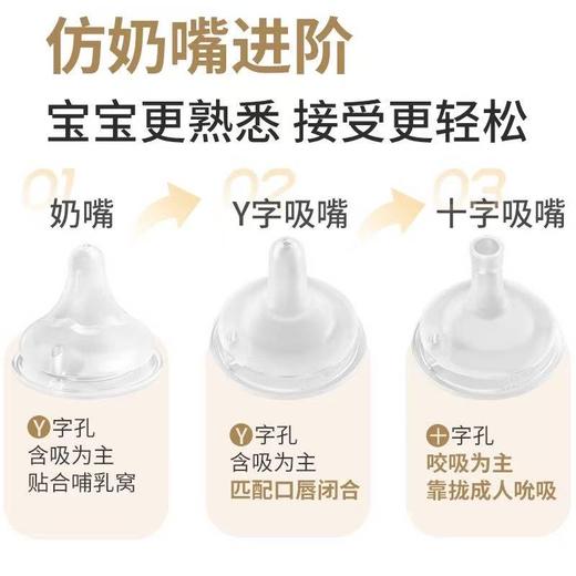 贝亲自然离乳重力球吸管奶瓶240mL-经典款(6月+)包邮 商品图1