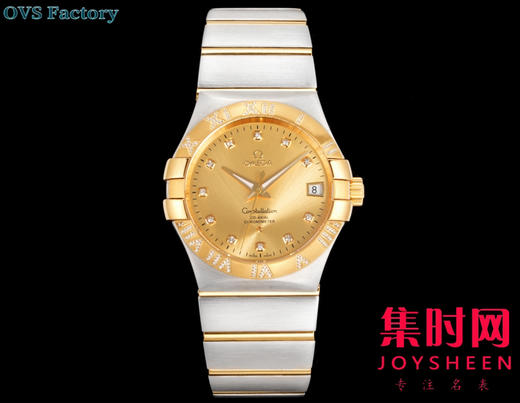 经典传承，卓越新生——欧米茄OVS星座情侣系列 罗马圈钻刻款 男士腕表 表径38mm 商品图0