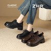 ZHR则则复古厚底5cm增高粗跟乐福鞋2026春季新款轻便通勤百搭单鞋 商品缩略图2