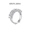 【预售】ShiningHouse[培育] 18k金钻石戒指女 长方形3克拉钻人工真钻人造钻石K金戒指排钻戒指豪华钻石戒指悦己送礼臻选【此商品不支持7天无理由退货退款】预计3日发货 商品缩略图2