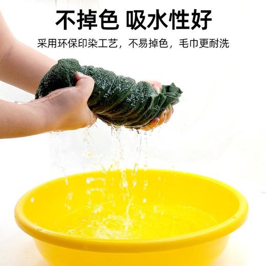 【纯棉三色枕巾】军绿色、深蓝色纯棉枕巾带暗扣防滑全棉枕巾 PH 商品图5