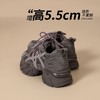 ZHR【增高5.5cm】厚底老爹鞋女春季透气运动鞋小个子内增高休闲鞋 商品缩略图1