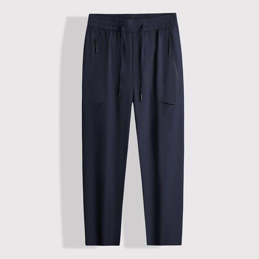 【DK】大依优型大码男装直口工装长裤松紧腰直筒休闲百搭商务长裤 商品图3