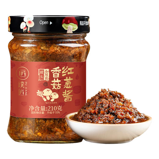 璞匠 香菇红葱酱拌饭拌面蘑菇酱下饭菜夹馍菌菇炒饭酱料做汤 商品图4