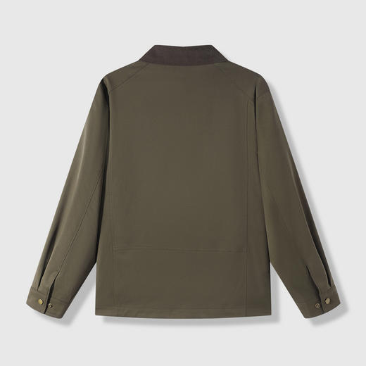 GXG男装【工装口袋】26春季时尚复古休闲简约翻领男式行政夹克K&C 商品图1