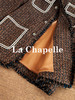 专柜实拍【财阀千金风】拉夏贝尔/La Chapelle轻奢重工！羊毛混纺气质圆领法式撞色粗花呢香风外套 商品缩略图9