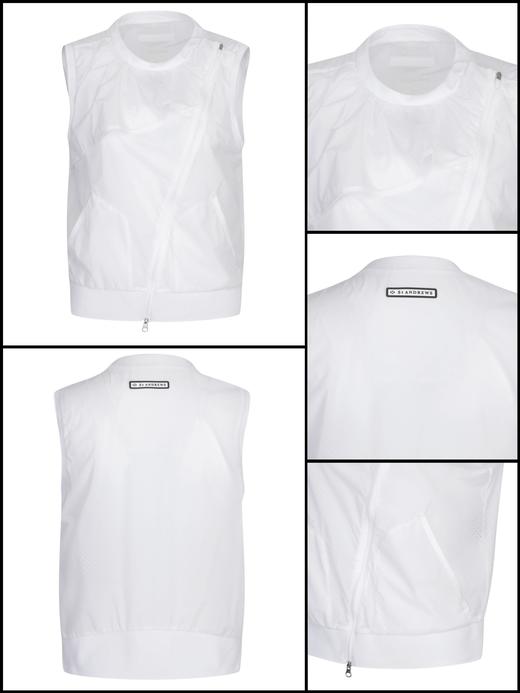 ST家新款女士薄款小背心来啦！⚠️原厂面料❗️轻量纱线加以小网格的织造风格！让面料轻盈的同时又不失品质感！！拥有蓬松轻量的质感！高恢复性、高弹，吸湿快干的功能！能够让服装保持干燥，穿着更舒适! 商品图4